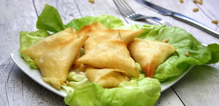 Samoussas Au Chevre Et Miel Recette Par Amandine Cooking