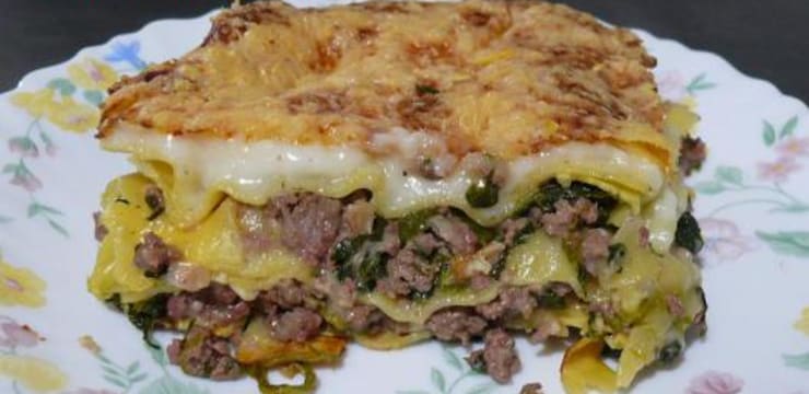 Lasagnes Aux Epinards Et A La Viande Hachee Recette Par Delf745