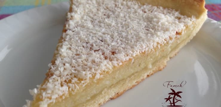 Tarte Noix De Coco Recette Par Famoh