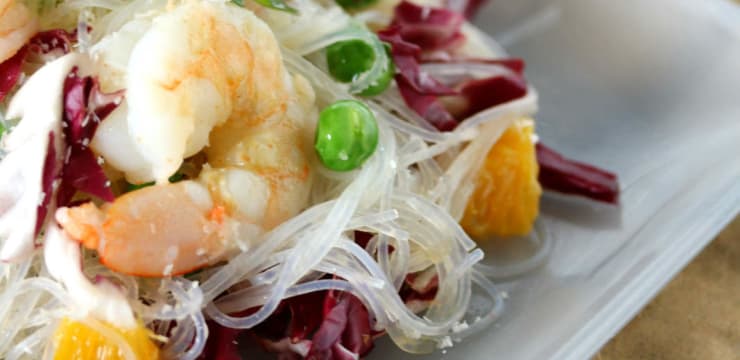 Salade De Vermicelles De Haricot Mungo Aux Crevettes Recette Par Bistro De Jenna