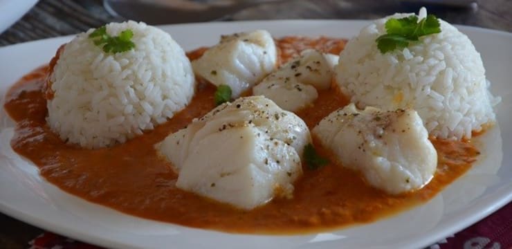 Dos De Cabillaud Au Curry Et Lait De Coco Recette Par Sarah