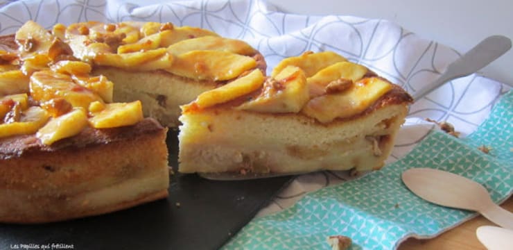 Gateau Magique Pommes Carambars Recette Par Les Papilles Qui Fretillent