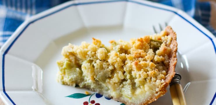 Tarte A La Rhubarbe Et Crumble Recette Par Flobonneschoses
