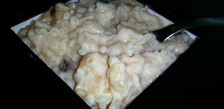 Riz Au Lait Aux Raisins Secs Et Au Rhum Fait Maison Recette Par