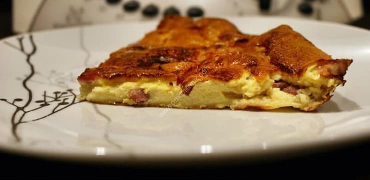 Quiche Sans Pate Aux Lardons Thermomix Recette Thermomix Entrees