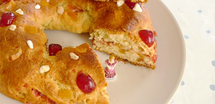 Gateau Des Rois Une Brioche Aux Fruits Confits Pour L Epiphanie Recette Par Aline Bianca Cuisine