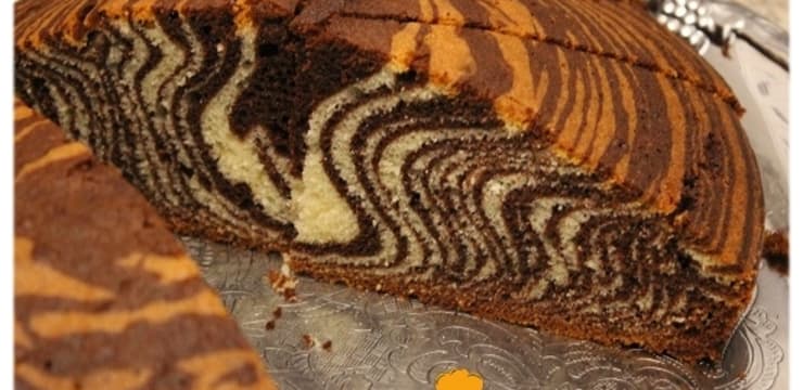 Zebra Cake Le Gateau Zebre Recette Par La Tete Dans La Farine