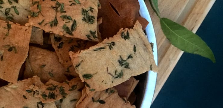 Crackers Sales Au Sarrasin Recette Par Because Gus