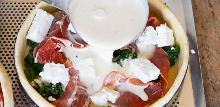 Appareil A Creme Prise Sale Recette D Appareil A Creme Prise Sale Pour Les Quiches Ou Les Flans Migaine Recette Par Chef Simon