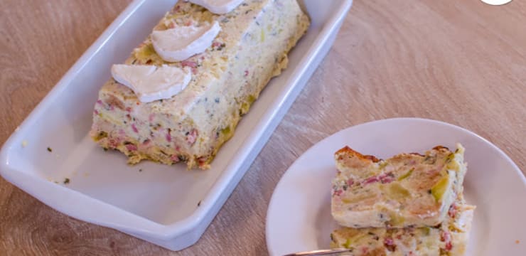 Flan De Courgettes Lardons Chevre Cuisson A L Omnicuiseur Ou Au