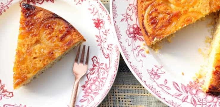 Gateau Renverse Au Citron Et A La Cardamome Recette Par Un Peu Gay Dans Les Coings