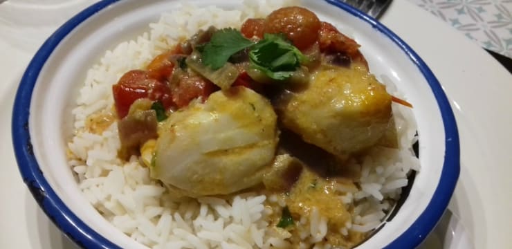 Cabillaud A La Polynesienne Recette Par Au Cochon Heureux