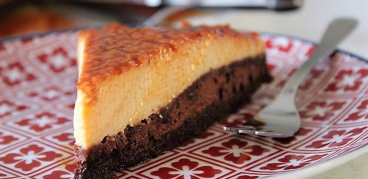 Gateau Impossible Au Chocolat Flan Et Caramel Recette Par Lolo Et Sa Tambouille