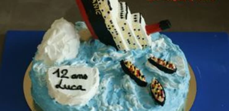 Gateau D Anniversaire Titanic Recette Par La Cuisine Caro