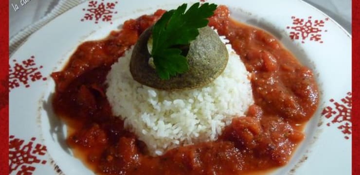 Gateau De Foies De Volailles Sauce Tomate Piquante Recette Par La Cuisine De Lilly