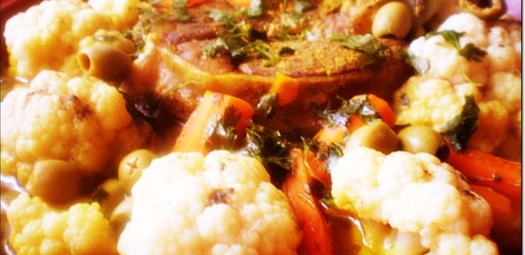 Tajine Chou Fleur Et Carotte Recette Par Auxdelicesdupalais