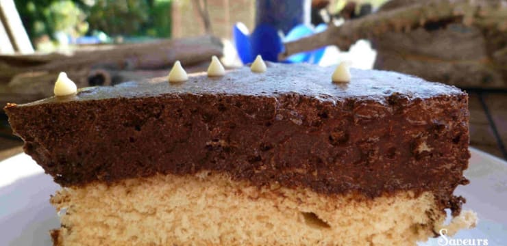 Genoise Sa Mousse Au Chocolat Recette Par Saveurs Experiences