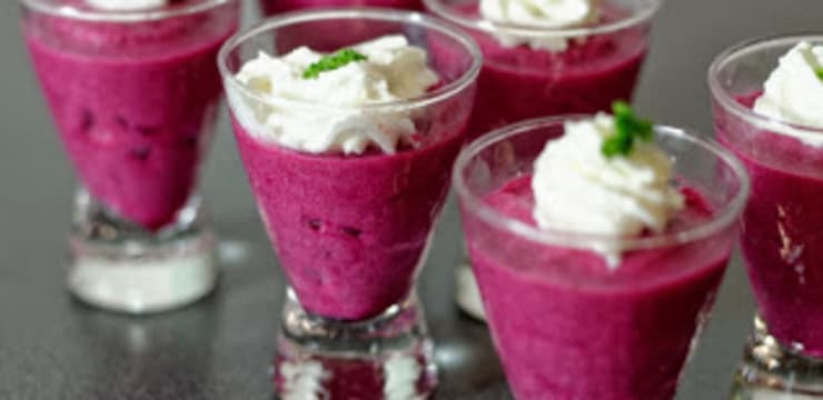 Verrine Betterave Chic Et Rapide Verrine Betteraves Et Boursin Pour Un Aperitif De Fetes Recette Par Ma Cuisine Et Vous