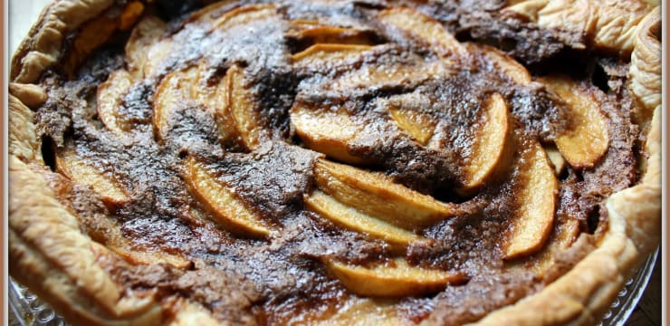 Tarte Aux Pommes Et A La Cassonade Recette Par Lesgourmandisesdesylf