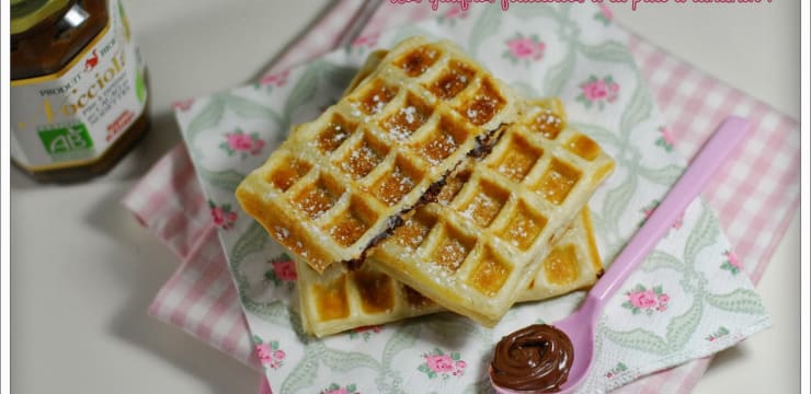 Gaufre Feuilletee Fourree Pate A Tartiner Choco Noisette Recette