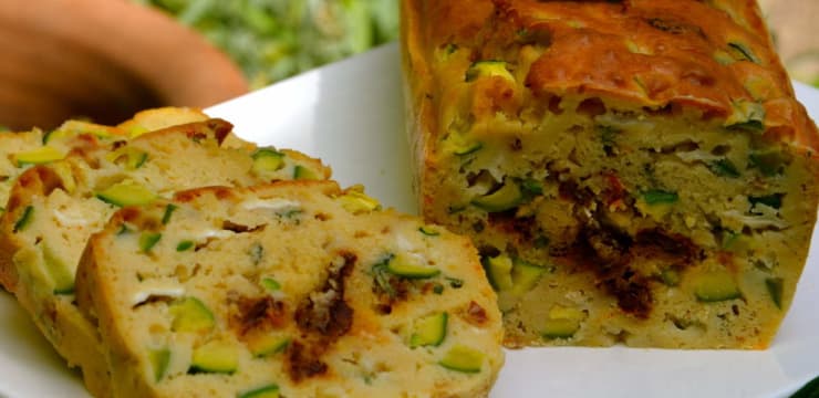 Cake Courgettes Tomates Sechees Chevre Recette Par La P Tite Cuisine De Pauline