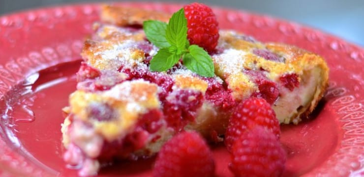 Clafoutis Aux Framboises Recette Par Catherine Cuisine