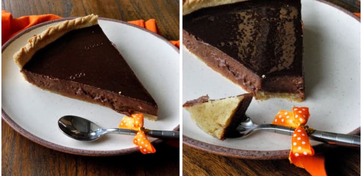 Tarte A La Citrouille Au Chocolat Recette Par Une Aiguille Dans L Potage