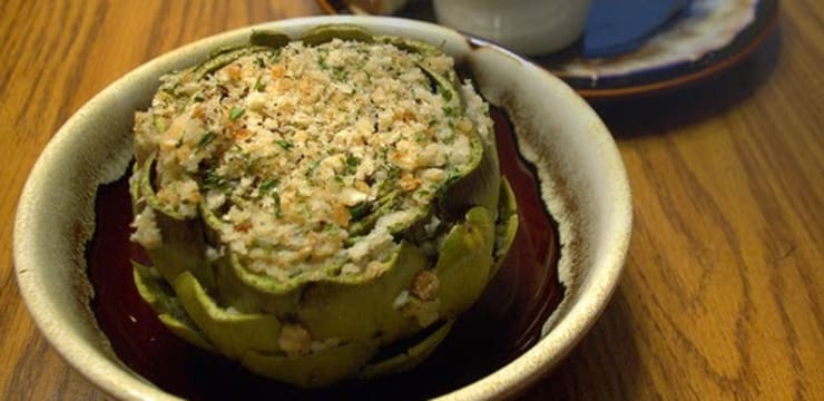 Fonds D Artichauts Au Chevre Chaud Fines Herbes Recette Par