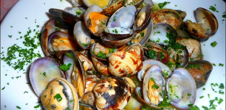 recettes de palourdes et de fumet de poisson