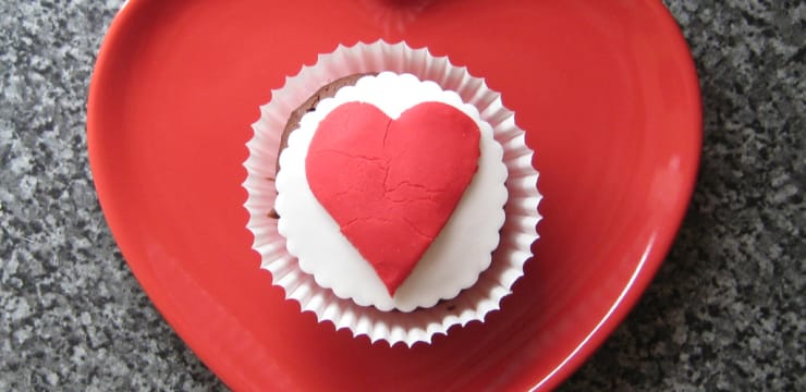 Pour la saint valentin des pâtes en forme de cœur, facile a faire