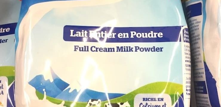 Lait en poudre fait maison 