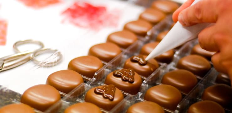 Cœur Bonbons Rouge et Blanc - Bonbon Factory