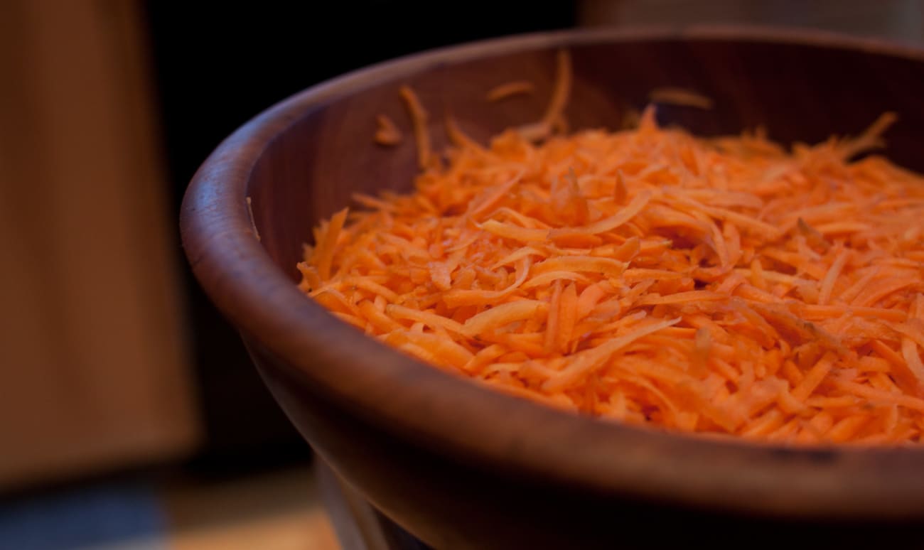 Salade de carottes râpées