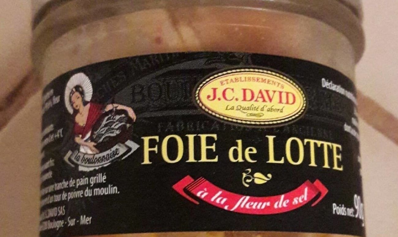 Conserve de foie de lotte à la fleur de sel