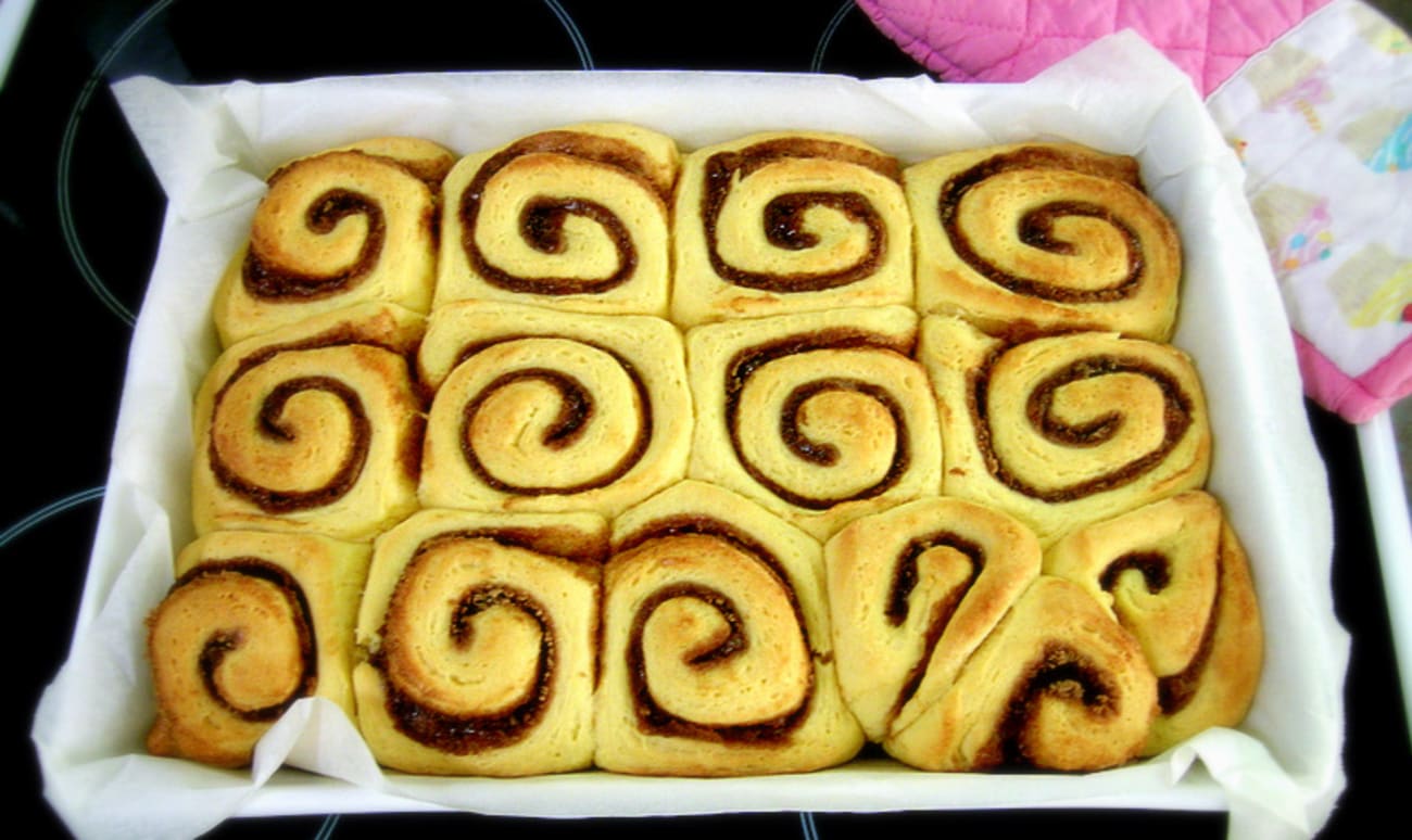 Brioche cinnamon rolls