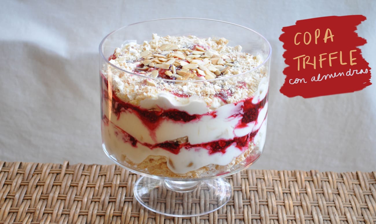 Trifle en grande coupe