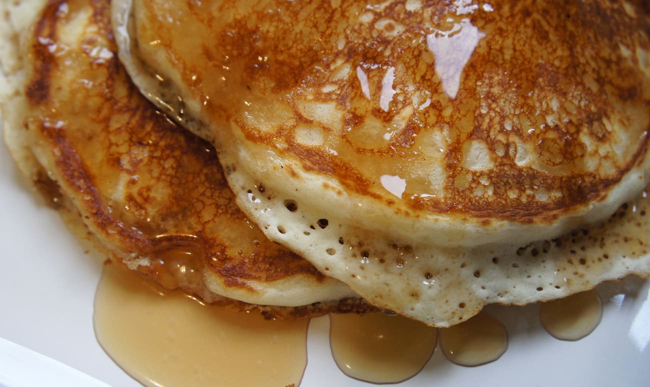 Pancakes au sirop d'érable 