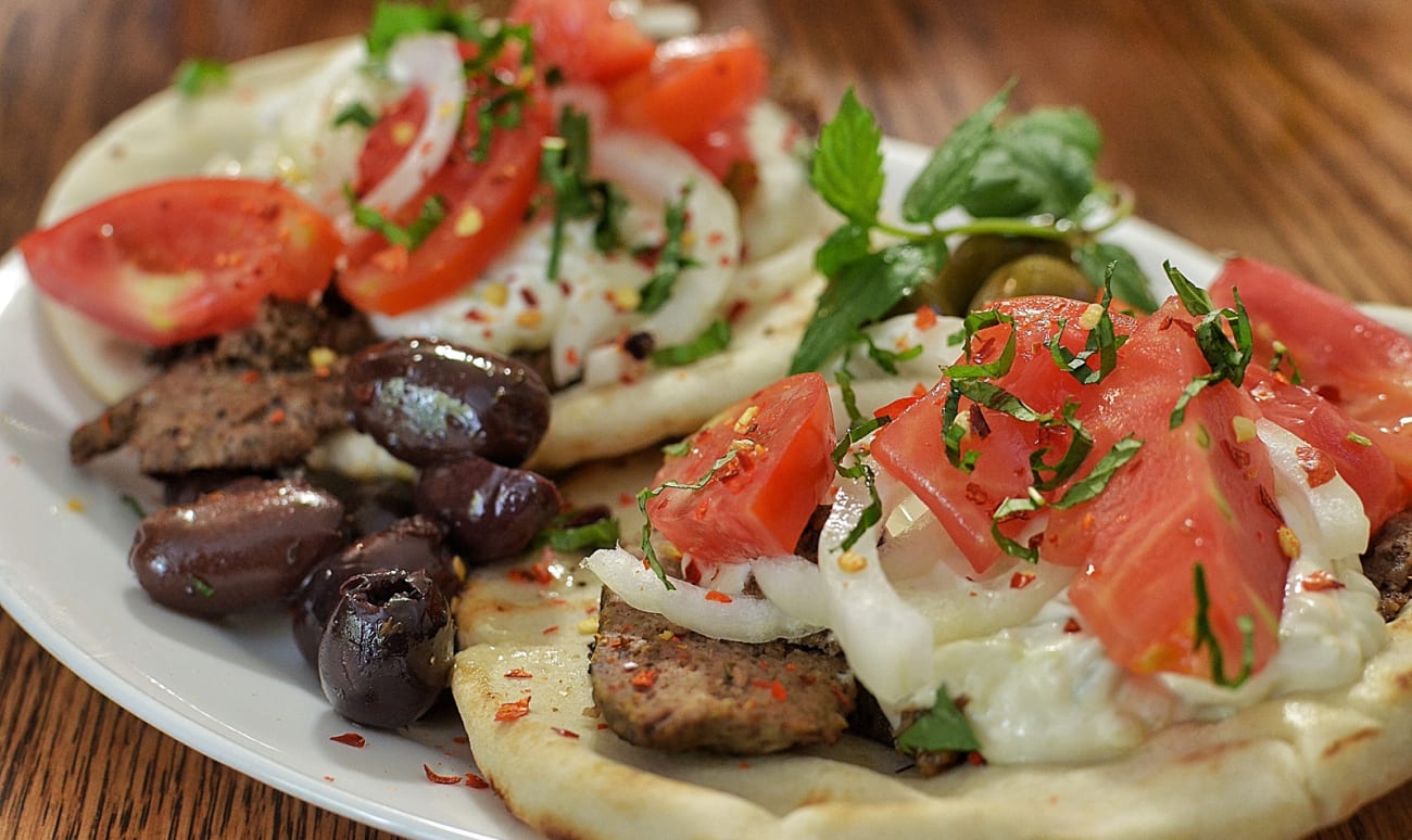 Gyros sur pain pita