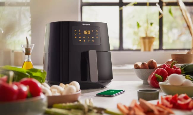 Des recettes avec peu de matière grasse grâce à la friteuse à air chaud  Philips Airfryer