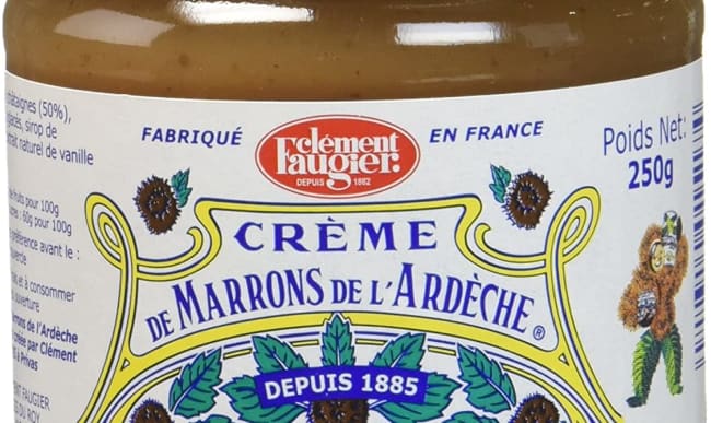 Recettes de Clément Faugier et de crème de marrons