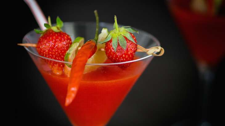 et cocktail tequila fraise vous  Leïla piment  fraise, Martin Je par tequila Cocktail vais et