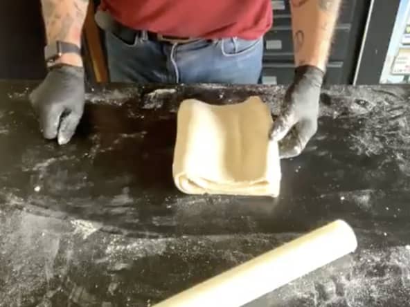 Une pâte feuilletée prête en 8 minutes