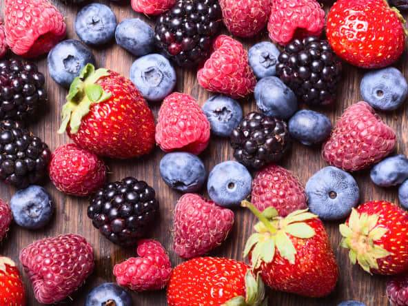 Les fruits rouges