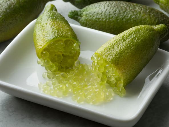 Le citron caviar