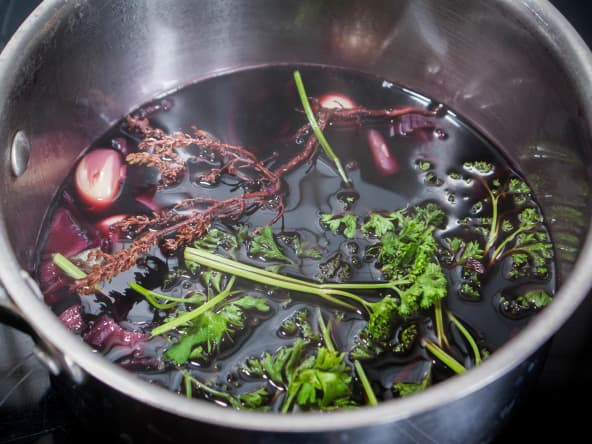 La cuisine au vin