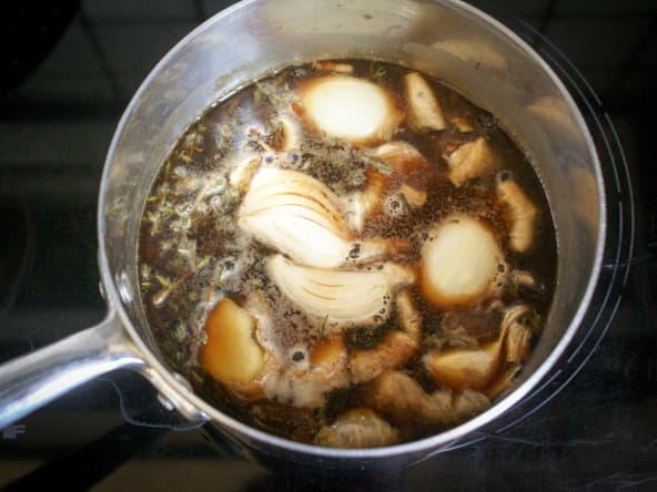 Techniques appliquées aux sauces, fonds et fumets