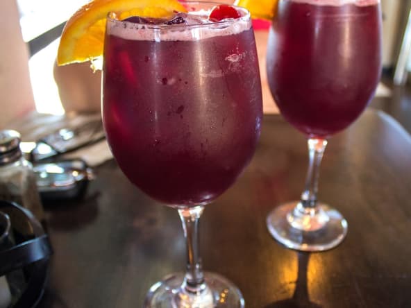 Verres de sangria