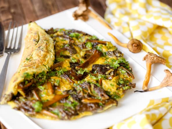 Omelette forestière