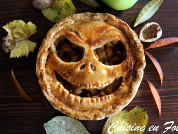 Apple pie d'Halloween