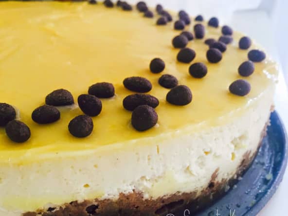 Le cheesecake au citron